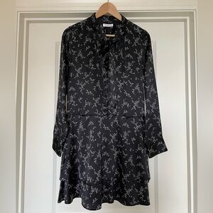 Equipment Silk Neck Tie Dress